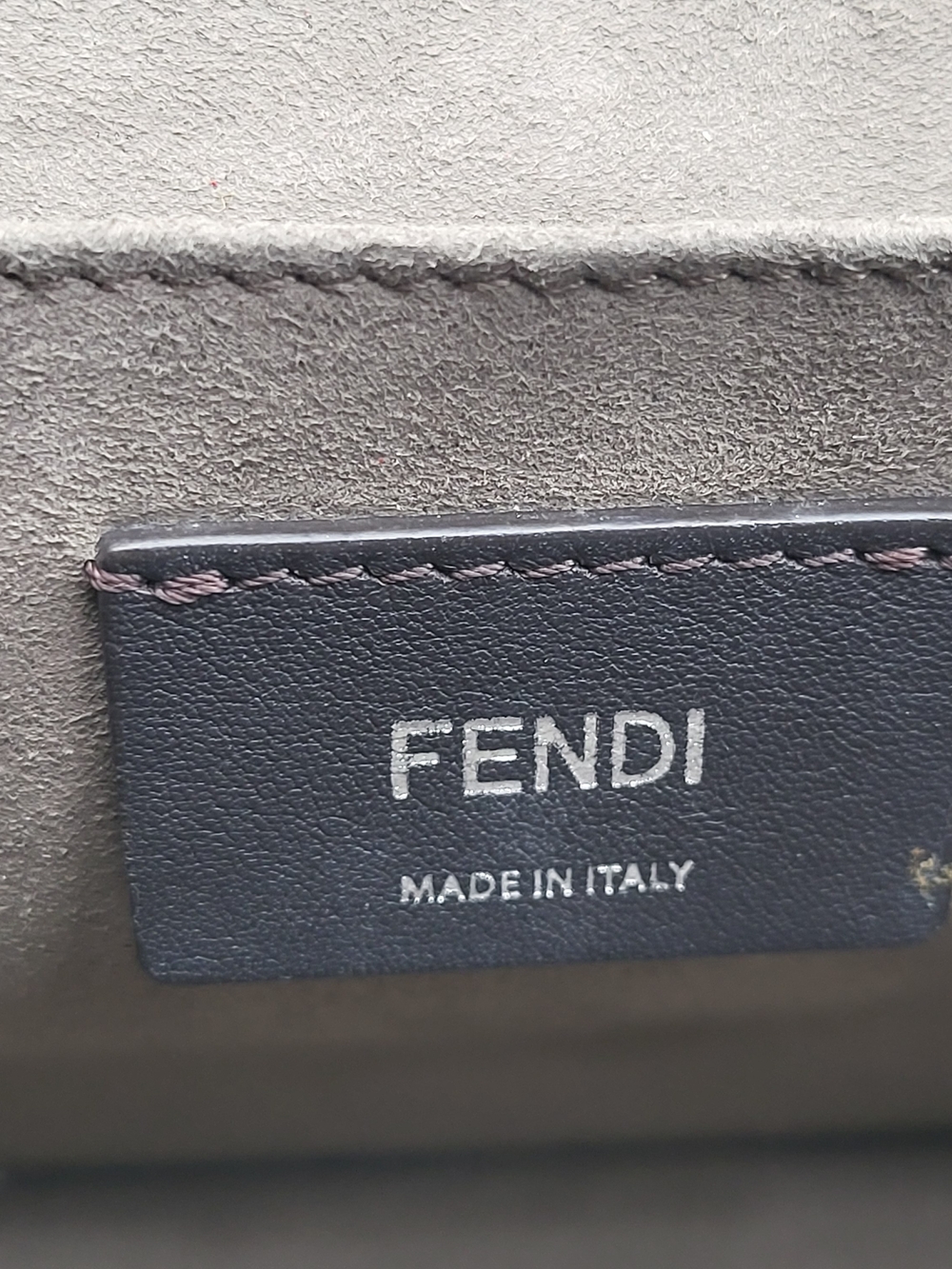 Fendi Kan I Woven Medium Baguette Shoulder Crossbody Bag. Auth w/COA.. - Picture 11 of 16